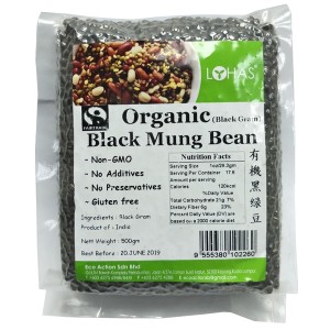 Organic Black Mung Bean