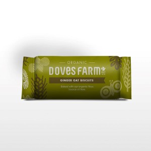 Doves Farm Organic Ginger Oat Biscuits 200g
