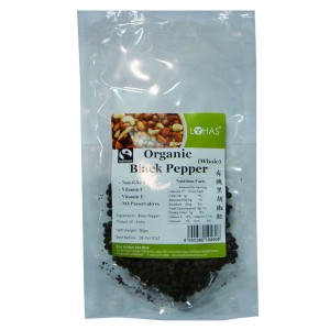 Organic Black Pepper &ndash; Whole