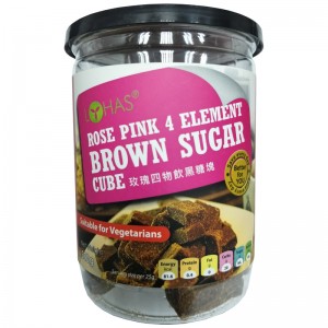 LOHAS Rose Pink 4 Element Brown Sugar Cube