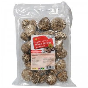 LOHAS Organic White Flower Mushroom