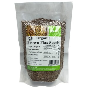 Organic Brown Flax Seeds